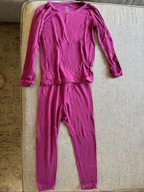 Kyte BABY Magenta Long Sleeve Pajama Set